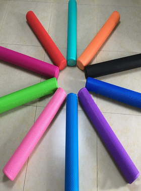 加长98EVA瑜伽柱泡沫轴平衡棒放松柱普拉提柱foam roller按摩棒