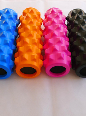 中高硬度实心eva瑜伽柱 瑜珈柱 泡沫轴 放松柱肌肉放松滚轴