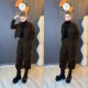 小外套工装 裤 套装 休闲个性 新款 欧版 2025秋季 牛仔时髦两件套潮 时尚