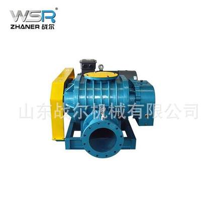 三叶罗茨鼓风机高温高压DN250型山东厂家低噪音罗茨风机