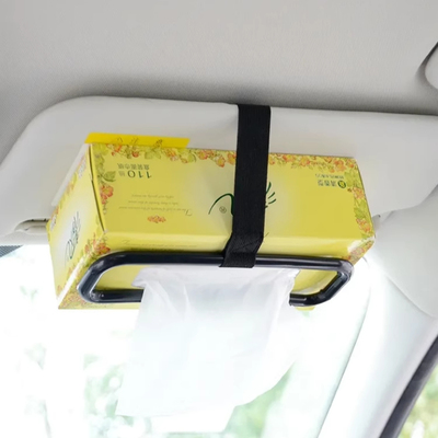 汽车用品抽纸盒夹遮阳板挂式纸巾盒椅背车载纸巾框夹子椅背车用