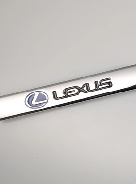 适用雷克萨斯ES NX RX LX LS CTIS GS汽车叶子板车标侧标划痕车贴
