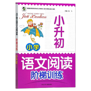 小升初语文阅读阶梯训练六年级人教版阅读真题演练达标测试小学升初中语文阅读理解专项训练书初中文言文现代文古诗词总复习一本通
