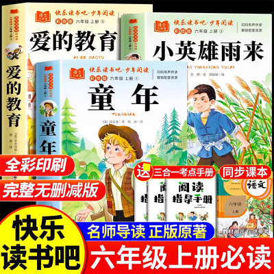 小英雄雨来六年级上册课外阅读书