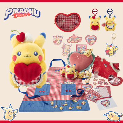 现货PIKACHUDINER爱心皮卡丘