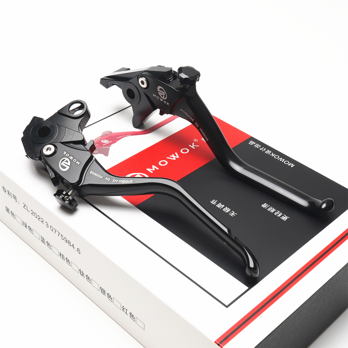 金翼1800改装铝合金牛角刹车手把