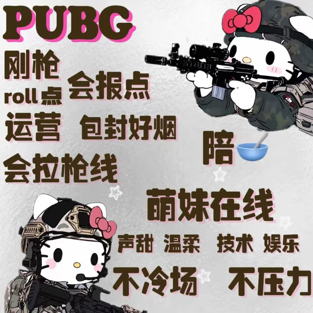绝地求生PUBG吃鸡排位上分代练技术大神指导陪玩