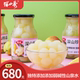 深山秀冰糖梨球罐头水果罐头新鲜水果无添加大瓶680g 罐