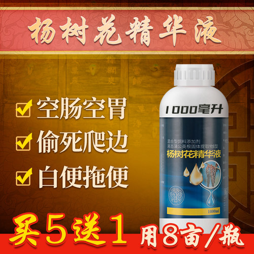 杨树花水产养殖精华液虾蟹养殖育苗改善肠道对虾偷死空肠空胃专用