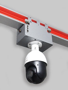 移动视频监控 挂导轨道滑行摄像头预置位滑安防巡检机器人 吊装