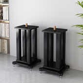 专业音箱支架木质单10寸12寸15寸玛田音响脚架舞台KTV音响避震架