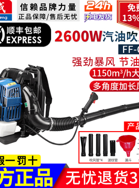 东成汽油吹风机FF-CF20背负式二冲程吹雪机灭火机马路吹尘暴风机