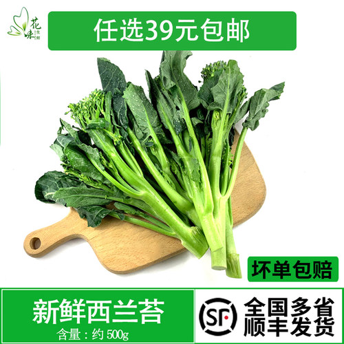 西兰苔绿色健康时令蔬菜