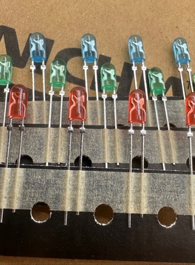 NSPR336GS NSPB336GS高亮NSPG336红蓝绿色LED发光二极管3mm扁