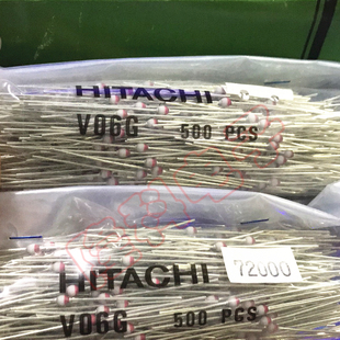圆珠SR 600V进口SOD57 V06G红色环陶瓷整流二极管HITACHI日立1.1A