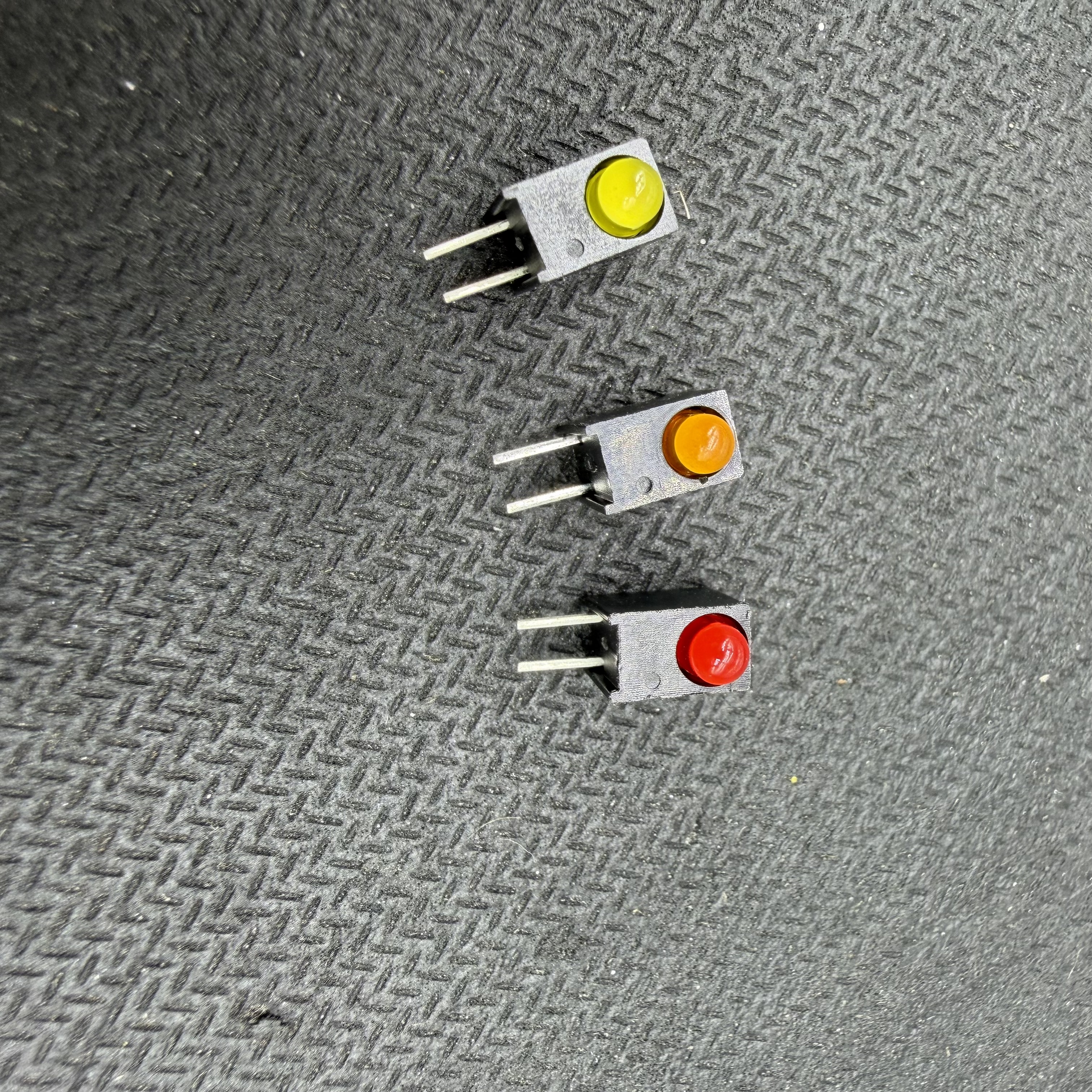 5512507F发光二极管LED橙色F3 551-2507F绿 黄 红色3MM 0307 0407