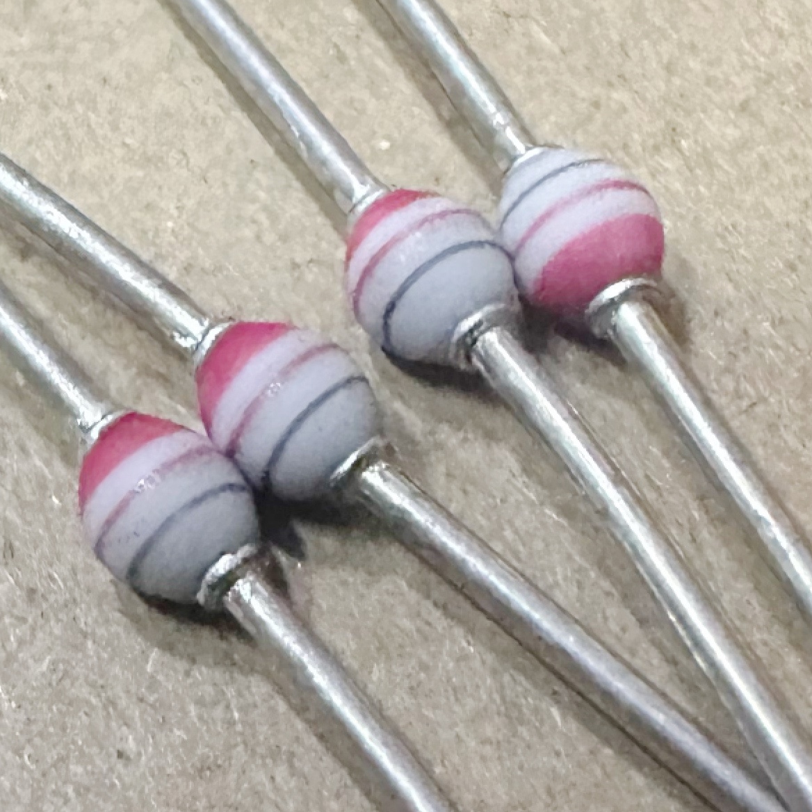 红色环二极管U15G红红黑3A600V