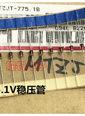 MTZJT-775.1B稳压二极管DO-34 MTZ J T-77 5.1B 1/2W 5.1V