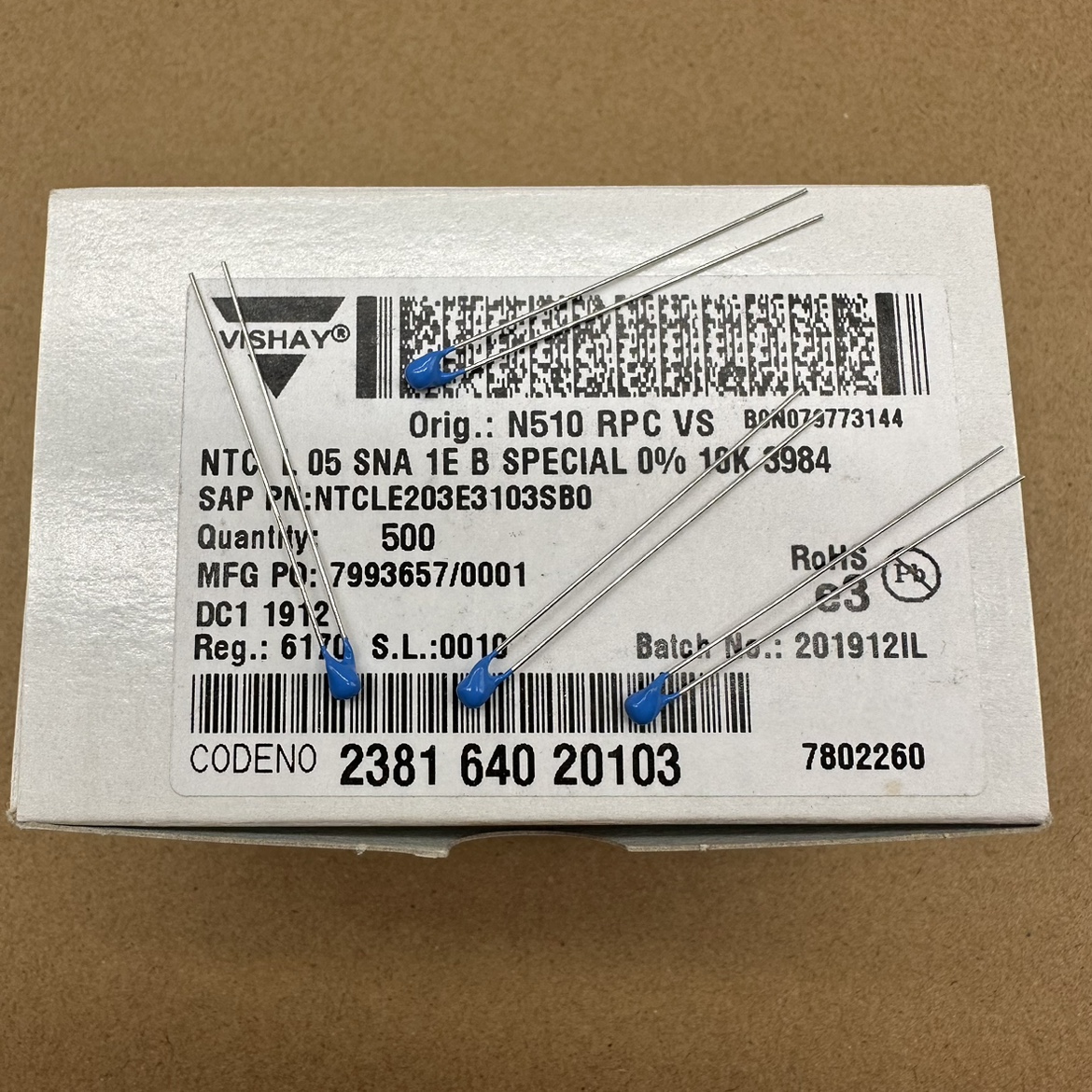 NTCLE203E3103SB0热敏电阻NTC