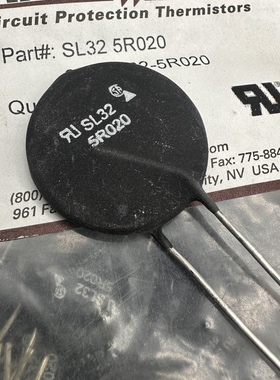 SL32 5R020 5Ω 5R 20A SL32-5R020 NTC热敏电阻器30mm