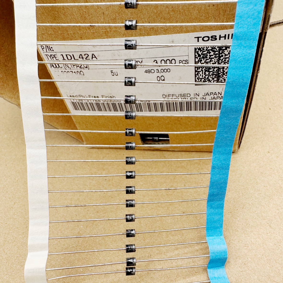 1DL42A高效整流器HED二极管DLA 进口东 芝1A200V TPA2 Q 35NS原装