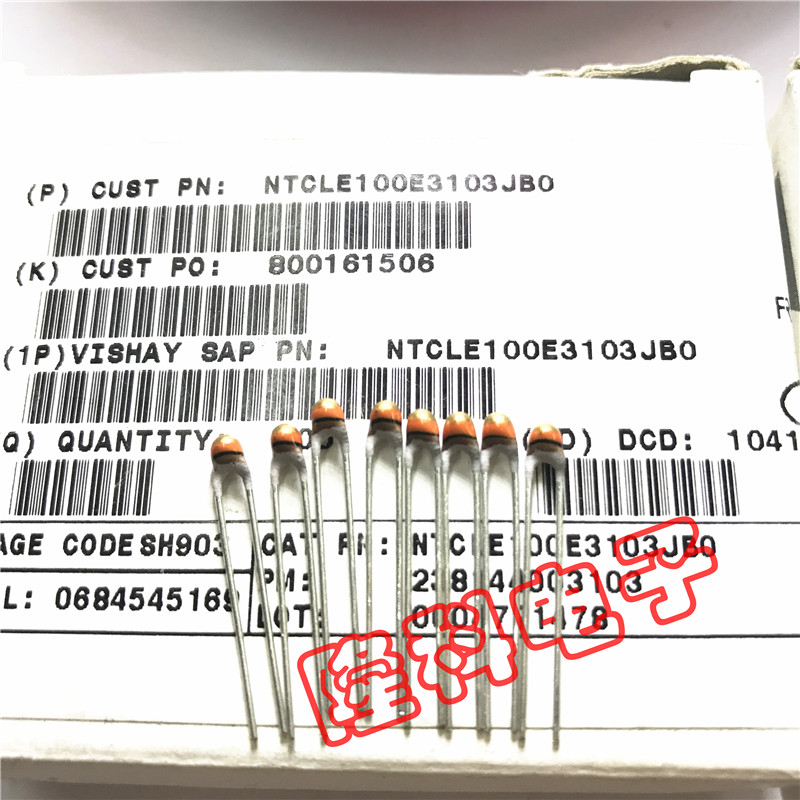 NTCLE100E3103JB0 热敏电阻NTCLE100E3103 VISHAY NTC 10K无铅JT1