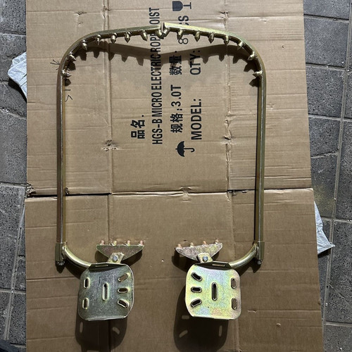 爬树木杆脚扣爬树神器脚爬铁鞋爬树工具加厚脚勾开口10-55厘米