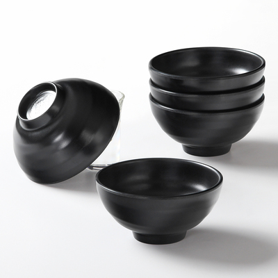 密胺磨砂手柄餐具塑料小碗