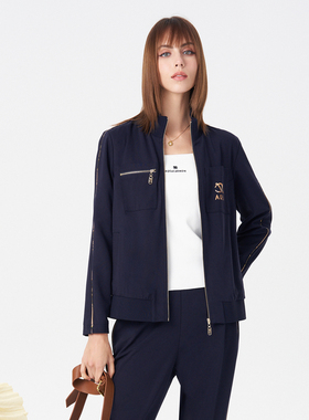 【雅格上美】AQEACARMON秋季女士休闲通勤外套套装 A23QF38J11
