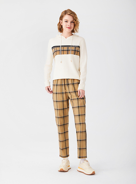 雅格上美 秋冬新款女士宽松卫衣运动服套装A24QF21J31/A24QF66J32