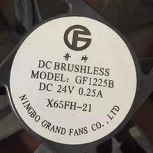 电梯控制柜变频器散热风扇GF1225B X65FH-21奇坤牌DC24V 全新