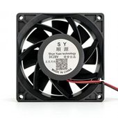 DC28V 38MM 9厘米 大功率散热风扇风机 大风量增压款 顺源92