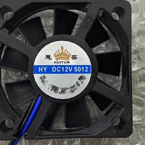 HY慧芸 MODEL 5012 DC12V 电瓶车充电器里面两线方形微型散热风扇
