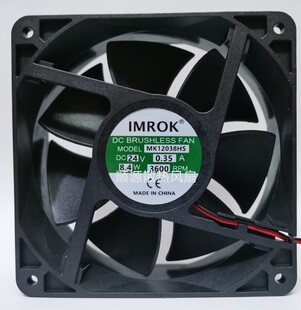 MK12038HS DC24V0.40A 12CM厘米 全新IMROK 变频器电焊机散热风扇