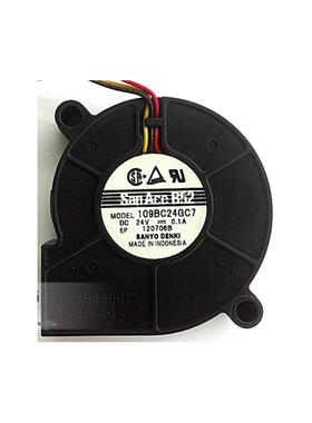 三洋 109bc24gc7 24V 0.1A 5厘米鼓风机变频器风扇 50.50.15MM