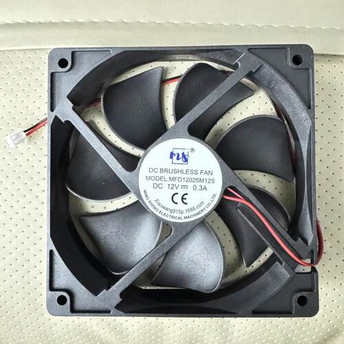 MFD12025M12S DC12V 0.3A 12CM厘米 120*120*25MM 静音散热风扇