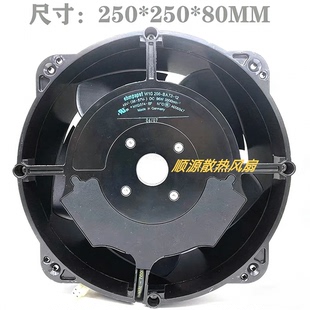 M1G074 25cm BA73 散热风扇48V 96W ebmpaps W1G208 原装