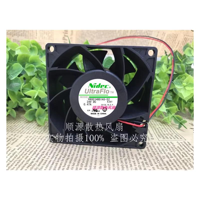 ATV610 ATV630变频器风扇V80E24BS1A5-52 80×80mm DC24V