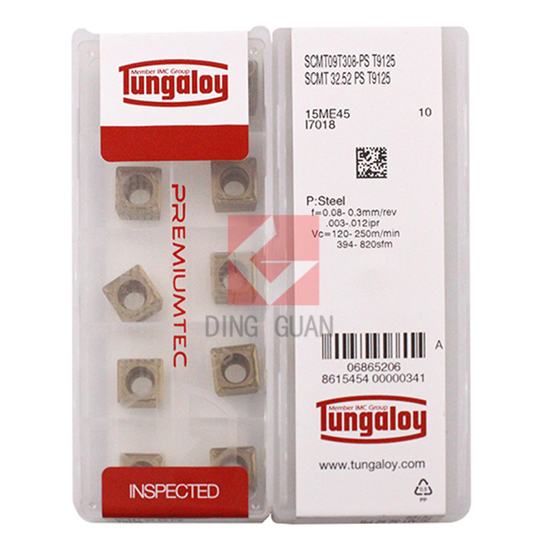 原装正品 日本东芝 泰珂洛 数控刀片 SCMT09T308-PS T9125