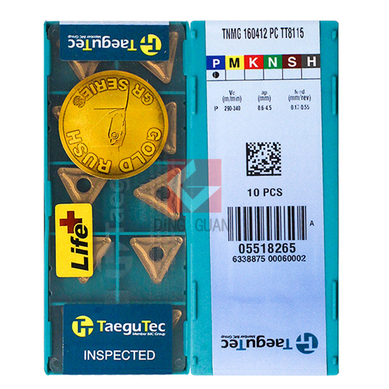 正品 韩国特固克 Taegutec 数控刀片 TNMG160412 PC TT8115