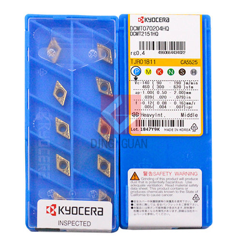 正品 Kyocera 京瓷 数控刀片 数控刀粒 DCMT070204HQ CA5525