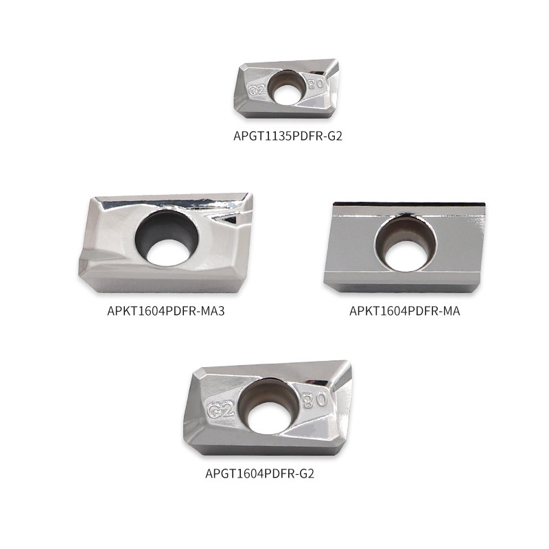 铝用数控铣刀片 APKT1135/APKT1604PDER-MA -G2 H01 铝合金高光刀
