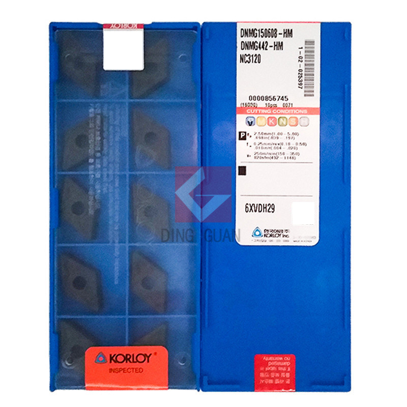 正品 韩国克洛伊 数控刀片 DNMG150608-HM NC3120