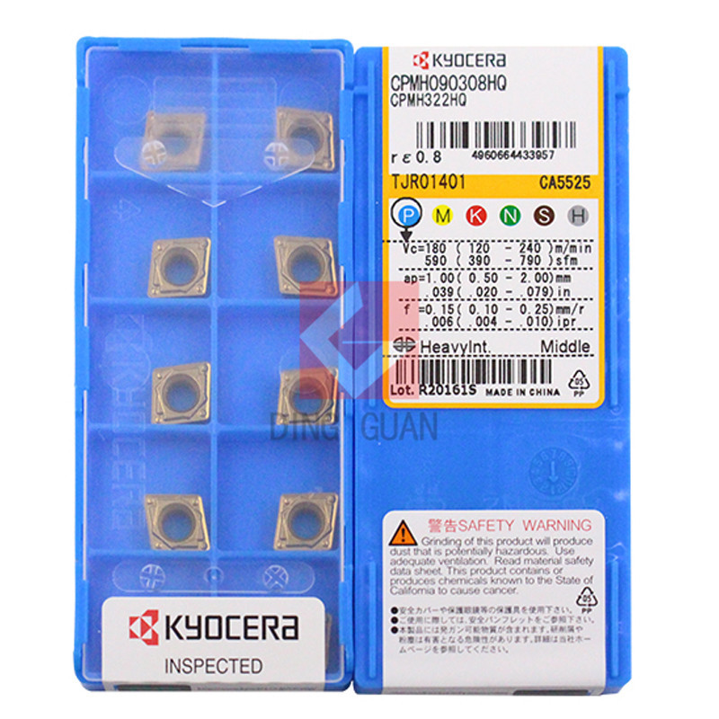 正品 Kyocera 京瓷 数控刀片 数控刀粒 CPMH090308HQ CA5525
