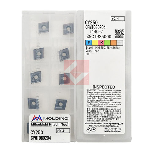 原装正品 日本日立 数控刀片 CPMT080204 CY250