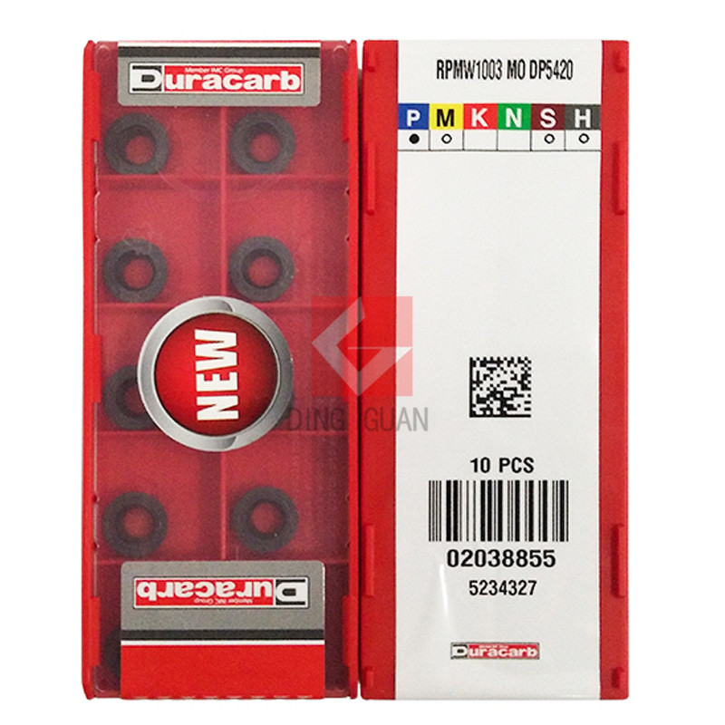 正品 Duracarb 杜龙卡普 数控刀片 RPMW1003MO DP5420