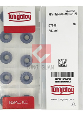 原装正品 日本东芝 泰珂洛 数控刀片 RPMT1204MO-M01 AH120
