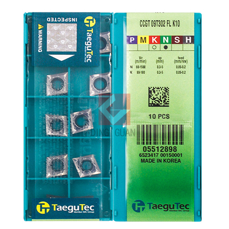 正品 韩国特固克 Taegutec 数控刀片 CCGT09T302 FL K10