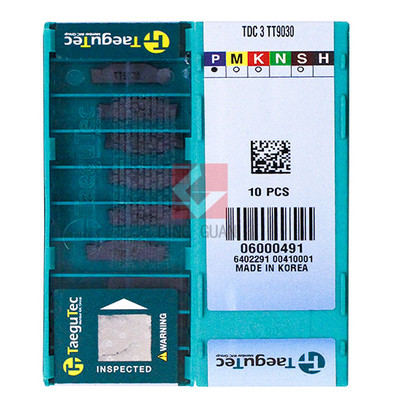 正品 韩国特固克 Taegutec 数控刀片 TDC 3 TT9030