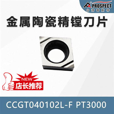 普斯特陶瓷镗孔刀片 CCGT030104 030102 040102 040104L-F PT3000